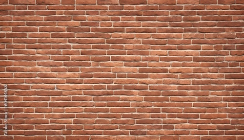 Fotografija Red brick background texture seamless pattern