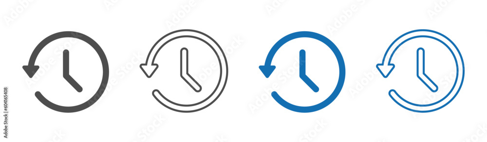History, time vector illustrations History, time vector illustrations