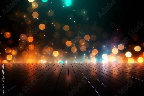 background with lights
