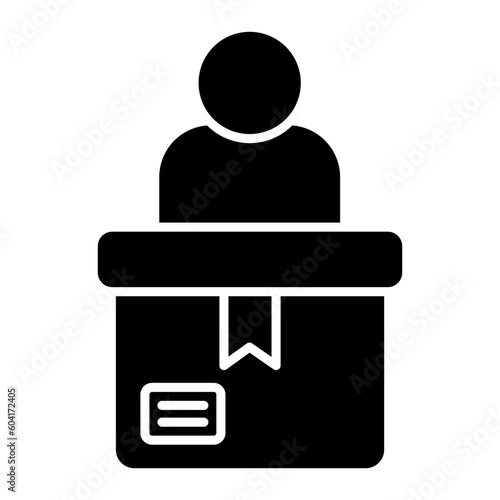 Product Owner Glyph icon
