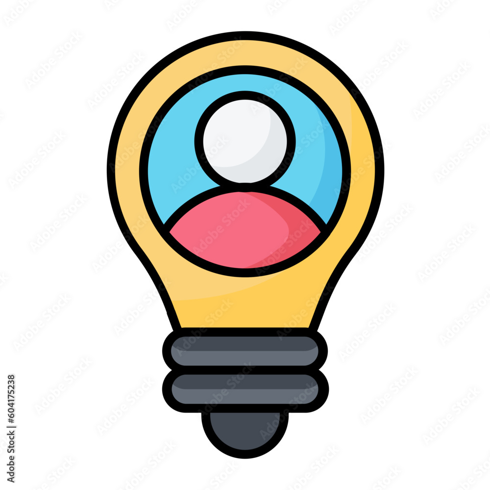 Scrum Master Line Color Icon Scrum Master Line Color Icon