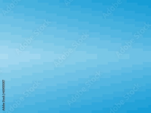 Pixelated light blue background texture. Beautiful blue azure turquoise abstract gradient background. Mirrored pattern