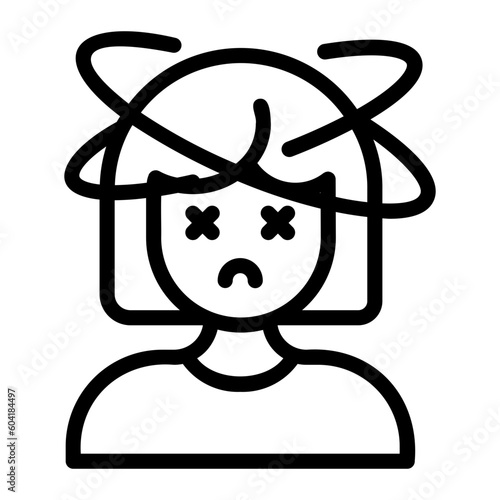 headache icon