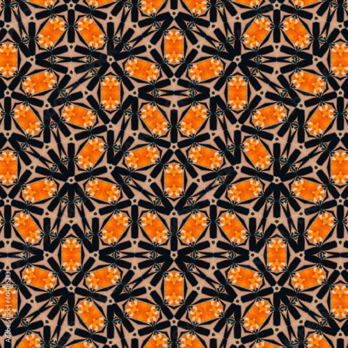 Seamless Summer Paper Funky Structure Trendy Creative Template Shape Retro Textile Vintage Art Tile Backdrop Modern Geometric Design Print Texture Background Wallpaper Graphic Fabric Pattern.