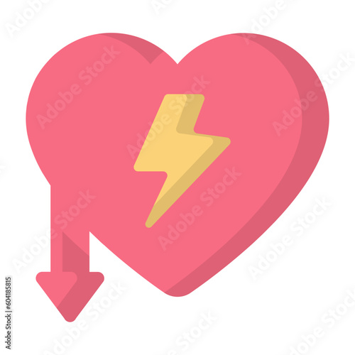 Reduced Libido Flat Icon