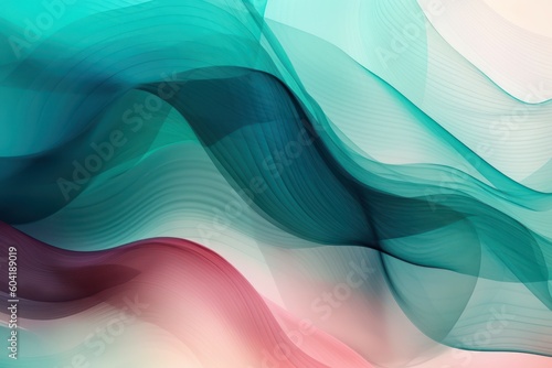 Semi-transparent bright abstract background. AI generated  human enhanced.