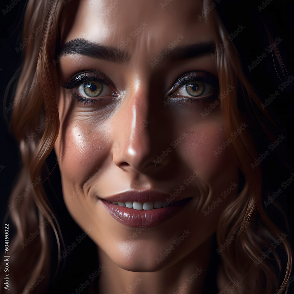 portrait of a woman, generative ai