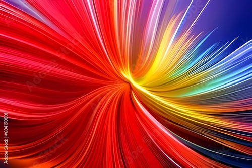 abstract colorful background with smooth lines in motion, computer generated images 