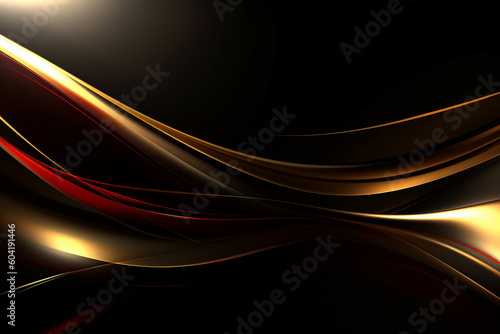  Abstract Cool Red and gold Texture Background colorful gradient wavy ai generative