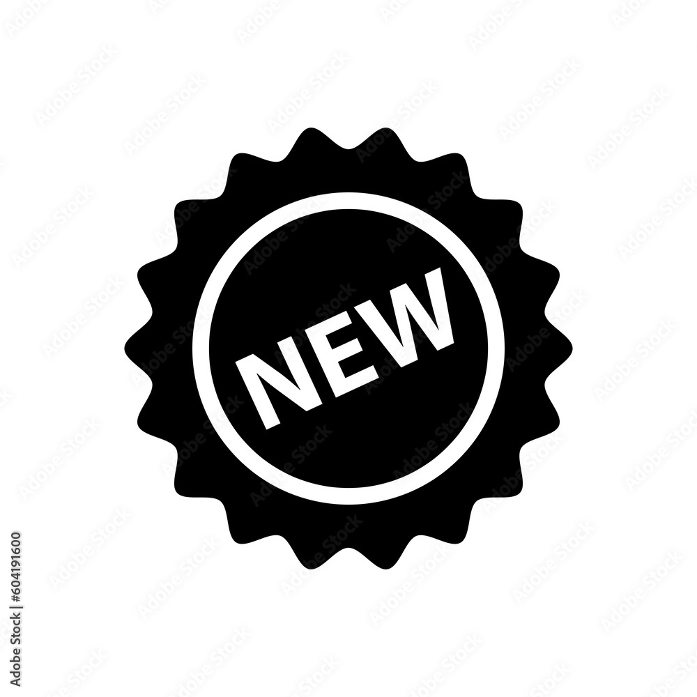 New label icon,vector illustration. vector New label icon illustration isolated on White background.eps New label icon,vector illustration. vector New label icon illustration isolated on White background.eps