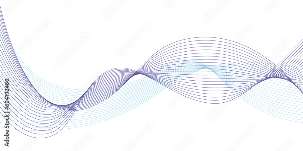 Beautiful abstract wave line technology background Beautiful abstract wave line technology background
