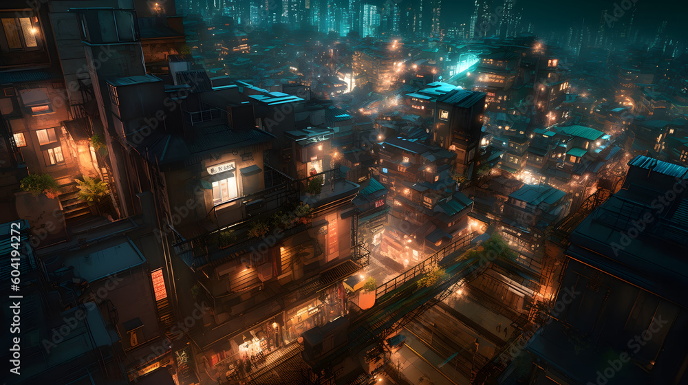 魔法の都市、境界なき驚異の世界 No.011 | Enchanted Metropolis: Where Possibilities Transcend Generative AI