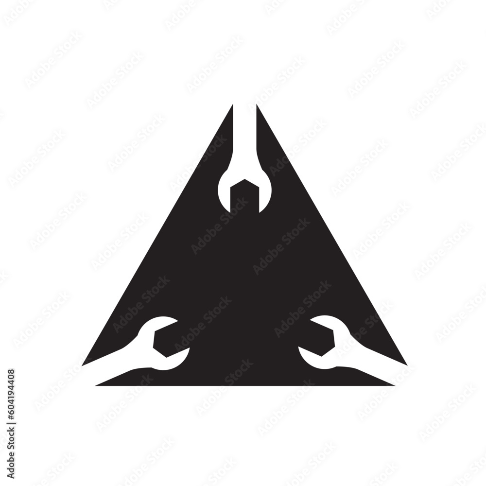 Fototapeta premium wrench icon