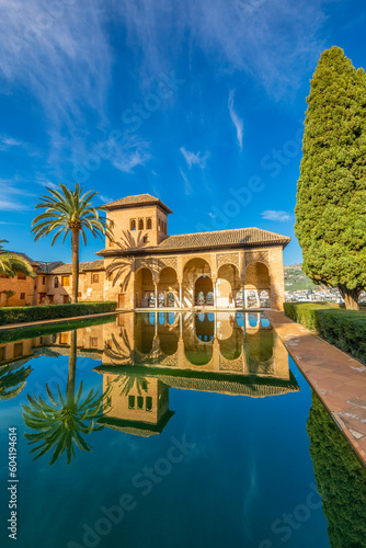 Palace of the Partal, The Alhambra, UNESCO World Heritage Site, Granada, Andalusia, Spain photo