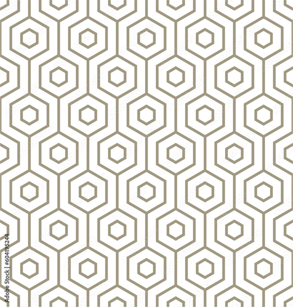 A seamless modern and hexagon pattern A seamless modern and hexagon pattern