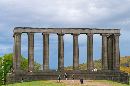 National Monument of Scotland, Calton Hill, UNESCO World Heritage Site, Edinburgh, Scotland, United Kingdom photo