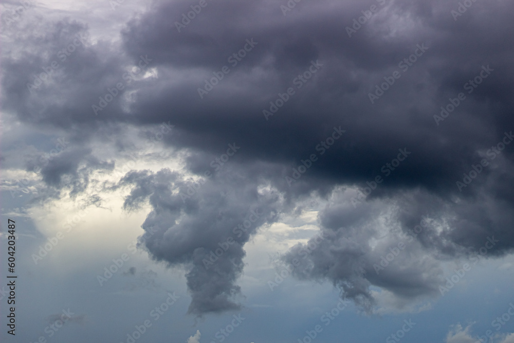 Obraz premium storm time lapse