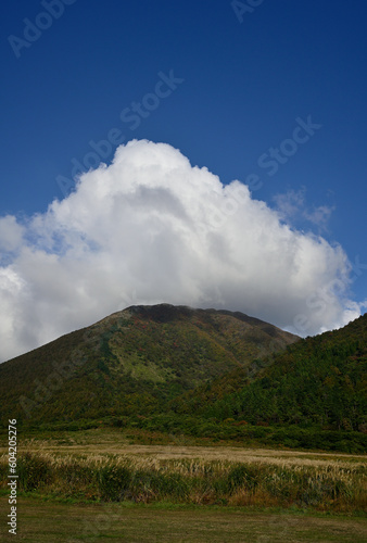 秋の三瓶山