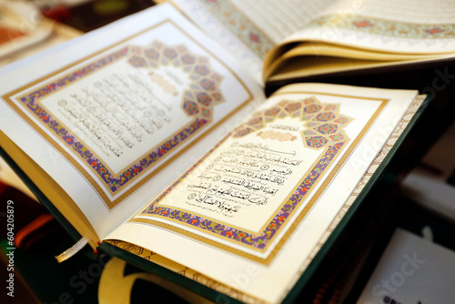 Open Holy Quran in Arabic, Switzerland photo