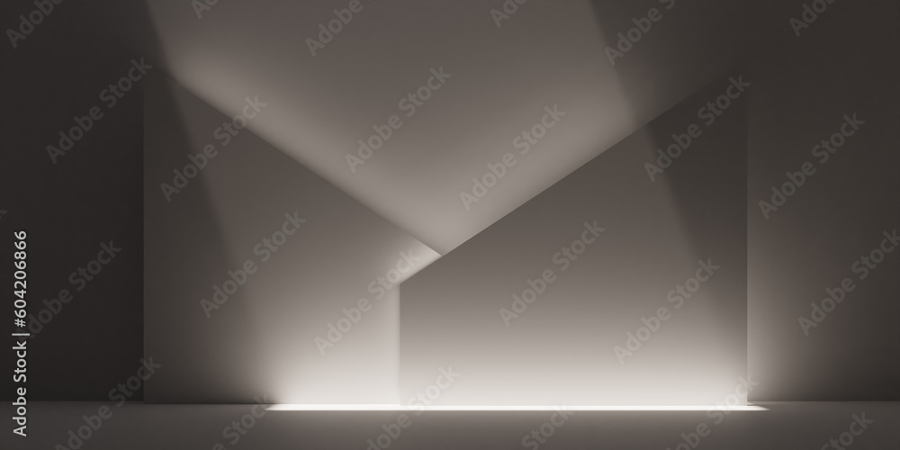 Podium background for a minimalist product display with light and shadow. 3d rendering Podium background for a minimalist product display with light and shadow. 3d rendering