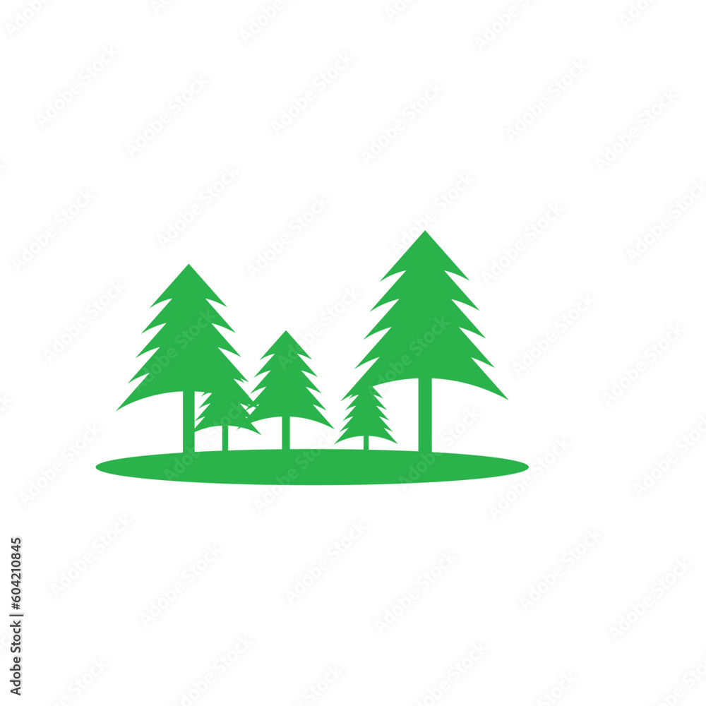Fototapeta premium pine tree icon