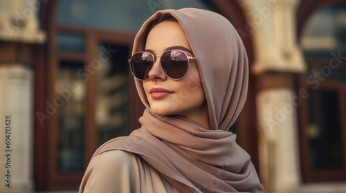 young adult woman traveling...