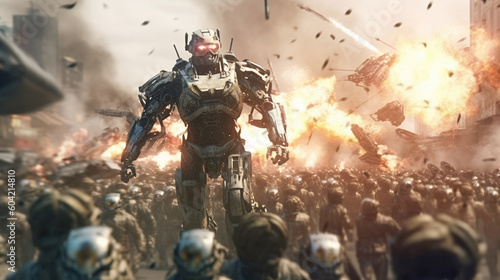 scary robot is a weapon in ...