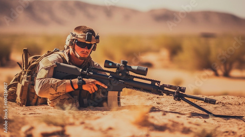 sniper, soldier in modern c...