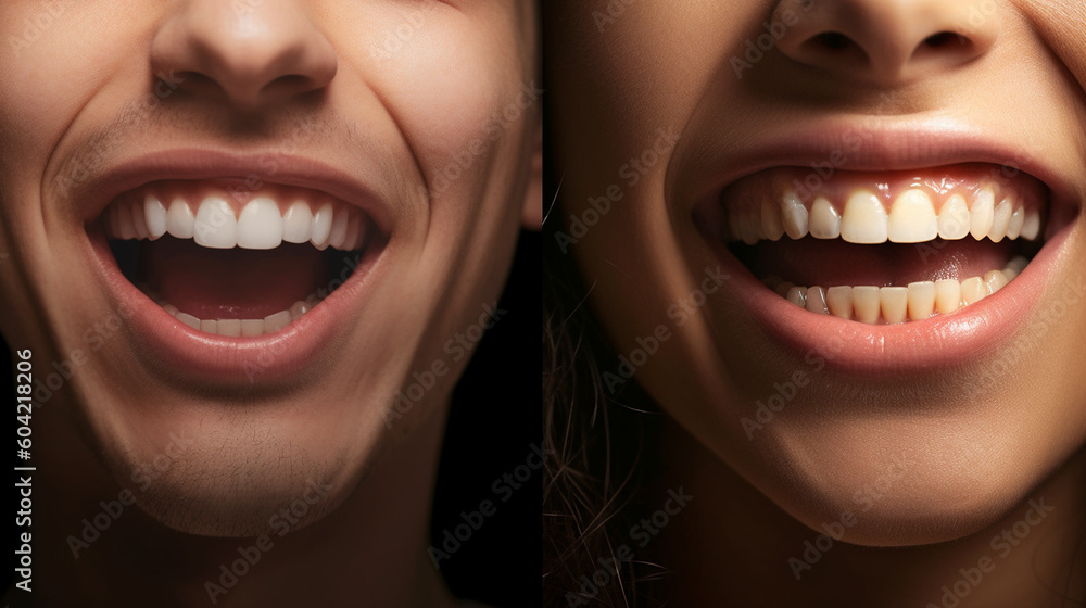 adult young man and young adult woman, close up mouth teeth and lips and nose, laughing fun ,joyful happy and confident, couple or friends, love or friendship, laughing together adult young man and young adult woman, close up mouth teeth and lips and nose, laughing fun ,joyful happy and confident, couple or friends, love or friendship, laughing together
