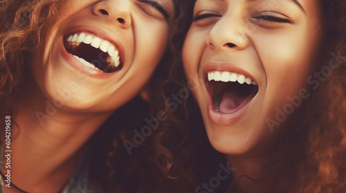 young adult women or teenagers
