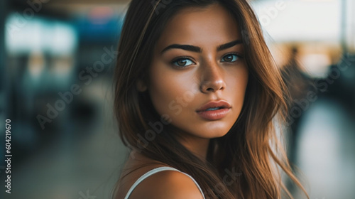 young adult woman, fictiona...