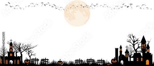 The spooky night background. Spooky night halloween background. Halloween theme dark background. Halloween spooky night background
