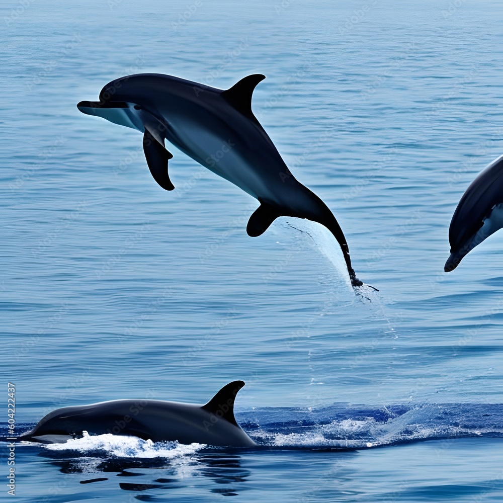 Obraz premium dolphin in the sea