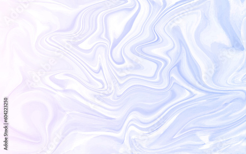 blue painting brush watercolor style abstract background. Blue liquid marble background DIY flowing texture experimental art