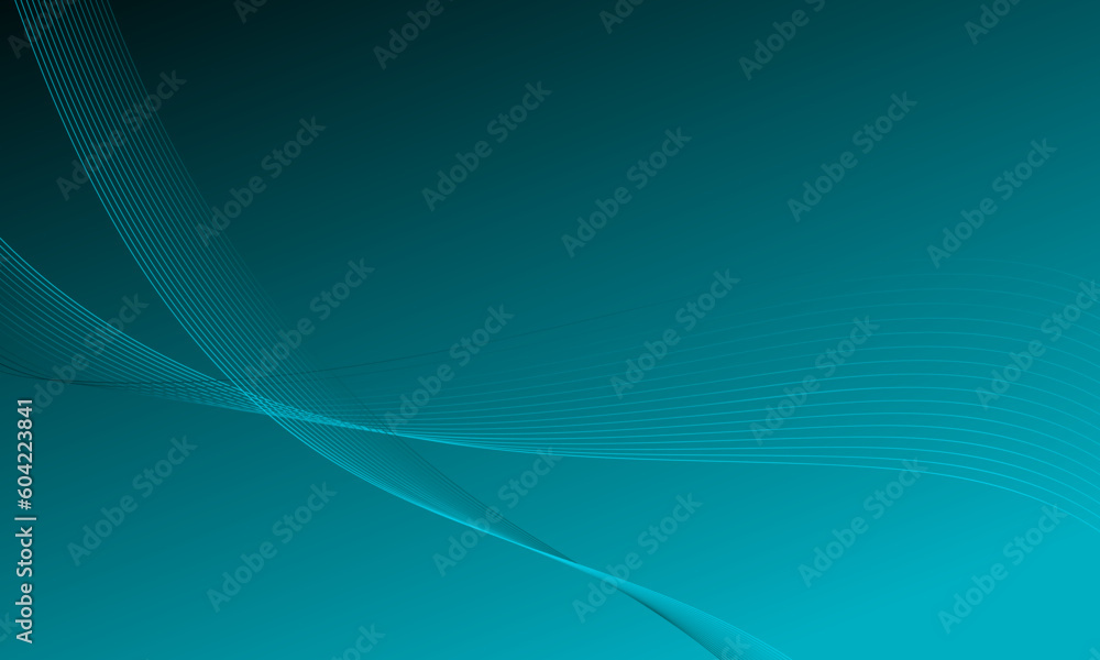 green blue lines curve wave soft gradient abstract background green blue lines curve wave soft gradient abstract background