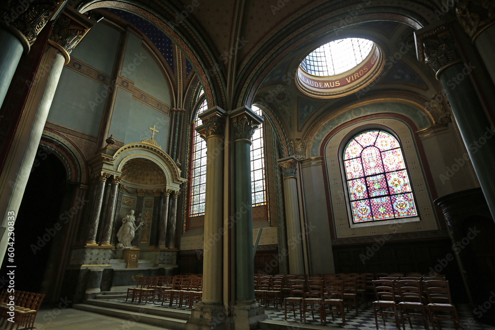 The side chapel - Saint-Germain des Pres - Paris, France