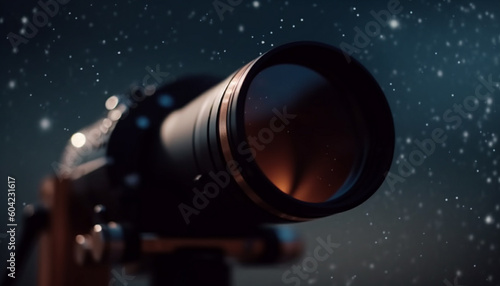 Photographer captures the Milky Way with a Canon telescope generated by AI
