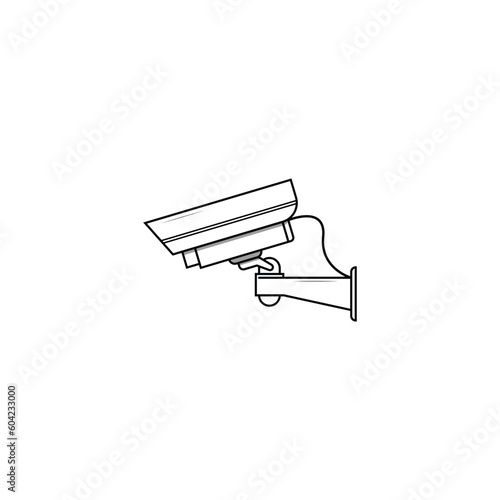 CCTV icon vector graphics