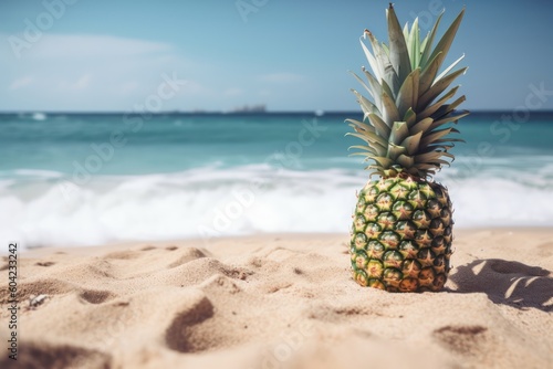 Beach and Pineapple
