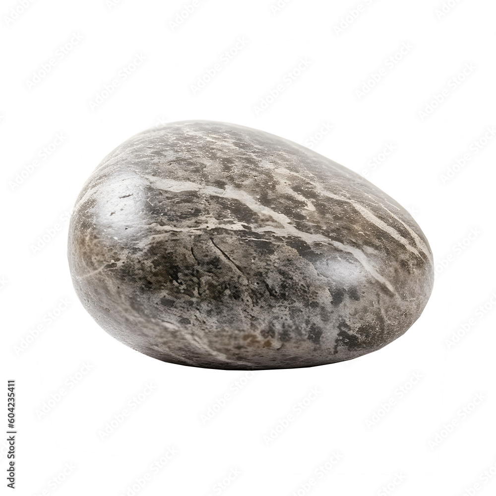 river stone on transparent background ,generative ai river stone on transparent background ,generative ai