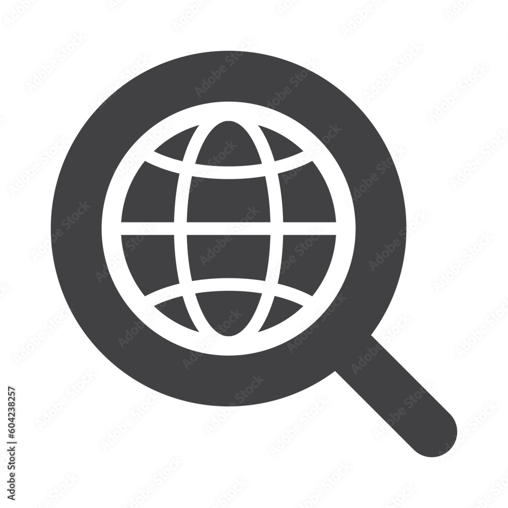 search location icon with outlined and minimalist style use for ui and interface button search location icon with outlined and minimalist style use for ui and interface button