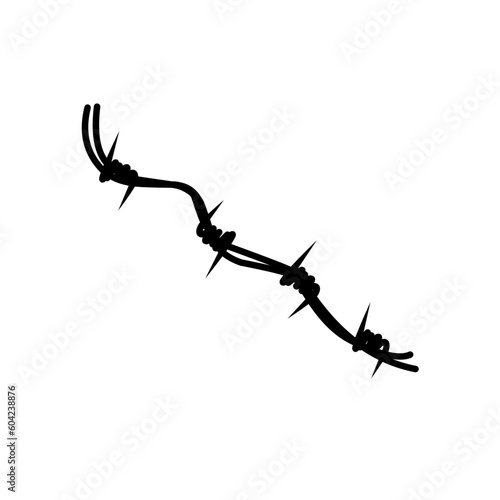 barbed wire elements