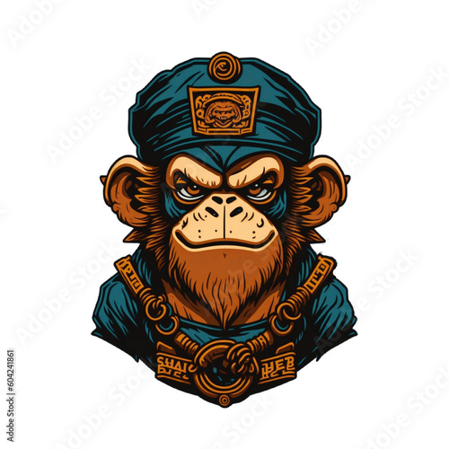 Evolve to Greatness with a Monkey Mascot Logo in Esport Gaming