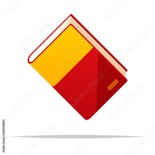 Free Download Single book vector isolated illustration - GFXLoad