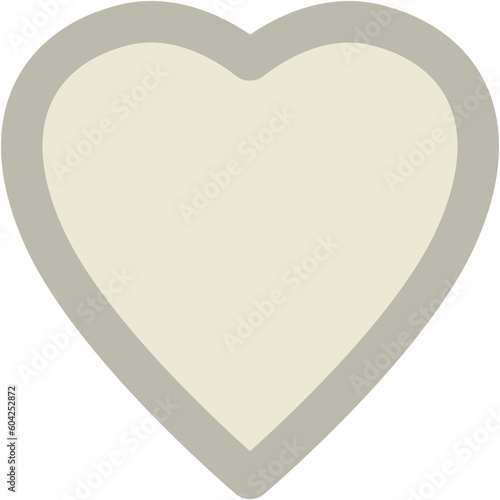 Heart Bold Vector Icon

