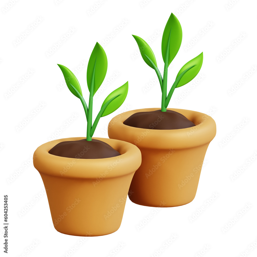 Obraz premium Composting Day 3D Icon