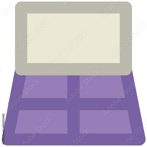 Easy to use icon of makeup kit 