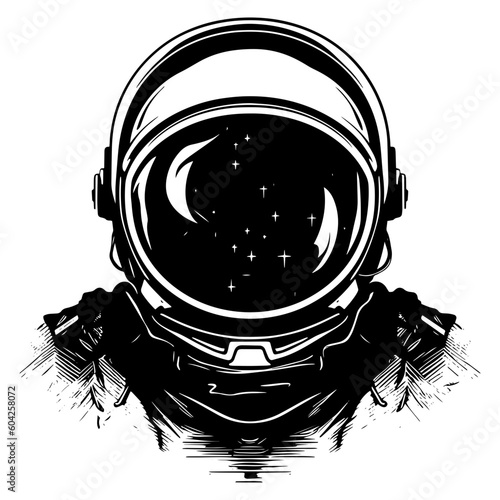 astronaut vector isolated on white background