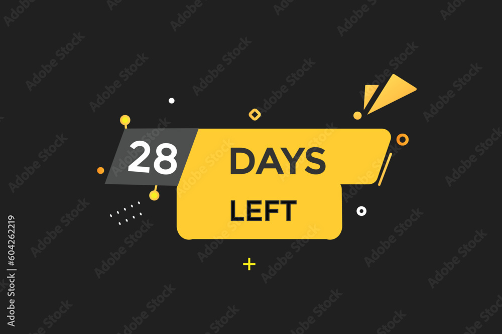 28 days left countdown template, 28 day countdown left banner label button eps 28
28 days left countdown template, 28 day countdown left banner label button eps 28