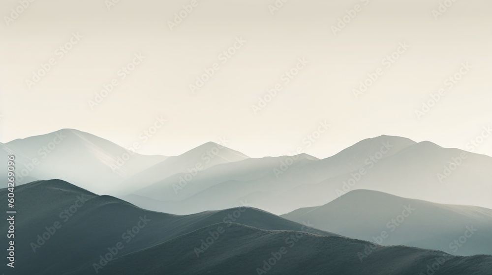 Mountain Range. Designed using generative ai.
